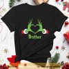 Custom Heart Grinch Family Shirt, Grinch Christmas Shirt, Group Festive Wear
