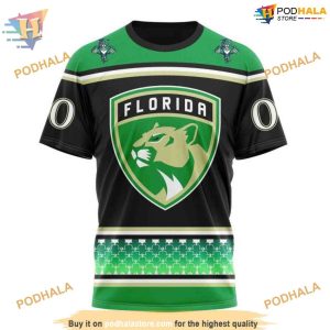 Custom Hockey Celebrate St Patrick's Day NHL Florida Panthers Hoodie 3D 3