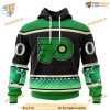Custom Hockey Celebrate St Patrick's Day NHL Philadelphia Flyers Hoodie 3D