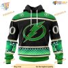 Custom Hockey Celebrate St Patrick's Day NHL Tampa Bay Lightning Hoodie 3D