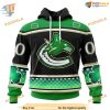 Custom Hockey Celebrate St Patrick's Day NHL Vancouver Canucks Hoodie 3D