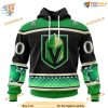 Custom Hockey Celebrate St Patrick's Day NHL Vegas Golden Knights Hoodie 3D