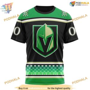 Custom Hockey Celebrate St Patrick's Day NHL Vegas Golden Knights Hoodie 3D 3