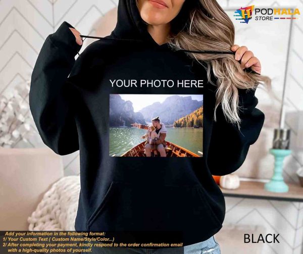 Custom Image Hoodie, Custom Photo Hoodie, Your Image Hoodie