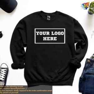 Custom Logo Sweatshirt, Team Logo Sweatshirt, Custom Hoodie, Your Business Logo