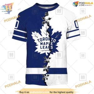 Custom Mix Jersey 2023 Style NHL Toronto Maple Leafs Hoodie 3D 2