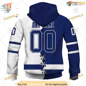 Custom Mix Jersey 2023 Style NHL Toronto Maple Leafs Hoodie 3D 3