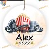 Custom Movie Enthusiast Xmas Tree Ornament, 2023 Movie Lover Gift Decoration