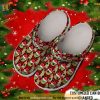 Custom Name Black Red Tartan Grinch Gift Clogs, Creative Christmas Shoe Ideas