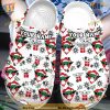 Custom Name Merry Christmas Baby Yoda Clogs, Creative Gift Ideas Xmas Shoes