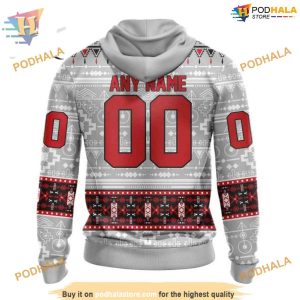 Custom Native Design NHL Carolina Hurricanes Hoodie 3D Sweatshirt 2
