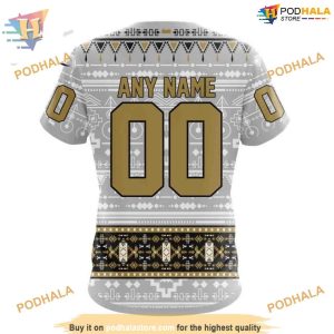 Custom Native Design NHL Vegas Golden Knights Hoodie 3D Shirt 4