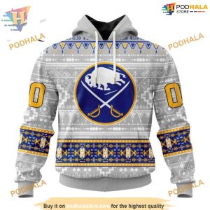 Custom Native Design New NHL Buffalo Sabres 3D Hoodie Exclusive Apparel 1