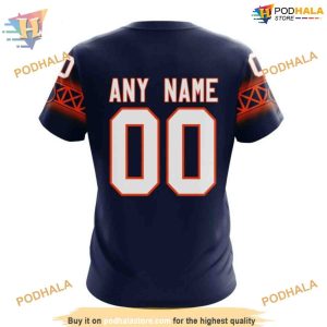Custom New Gradient Series Concept NHL Edmonton Oilers Hoodie 3D 4