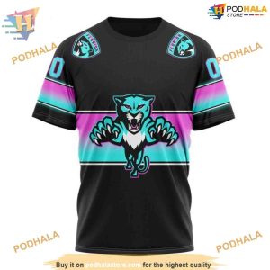 Custom New Gradient Series Concept NHL Florida Panthers Hoodie 3D 3