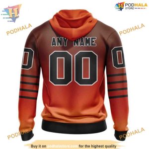 Custom New Gradient Series Concept NHL Philadelphia Flyers Hoodie 3D 2