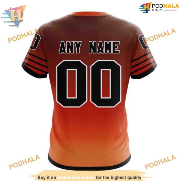 Custom New Gradient Series Concept NHL Philadelphia Flyers Hoodie 3D