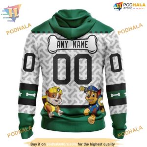 Custom PawPatrol Design NHL Dallas Stars Hoodie 3D Shirt 2