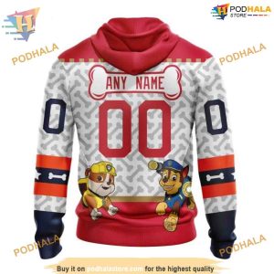 Custom PawPatrol Design NHL Florida Panthers Hoodie 3D Sweatshirt 2