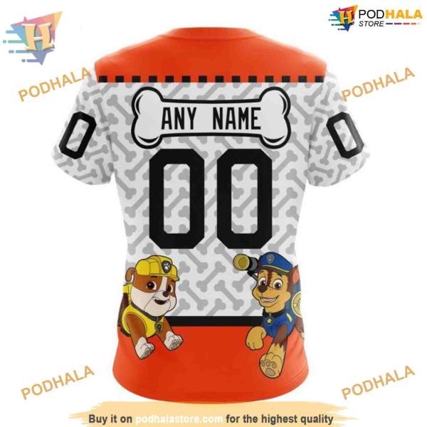 Custom PawPatrol Design NHL Philadelphia Flyers Hoodie 3D