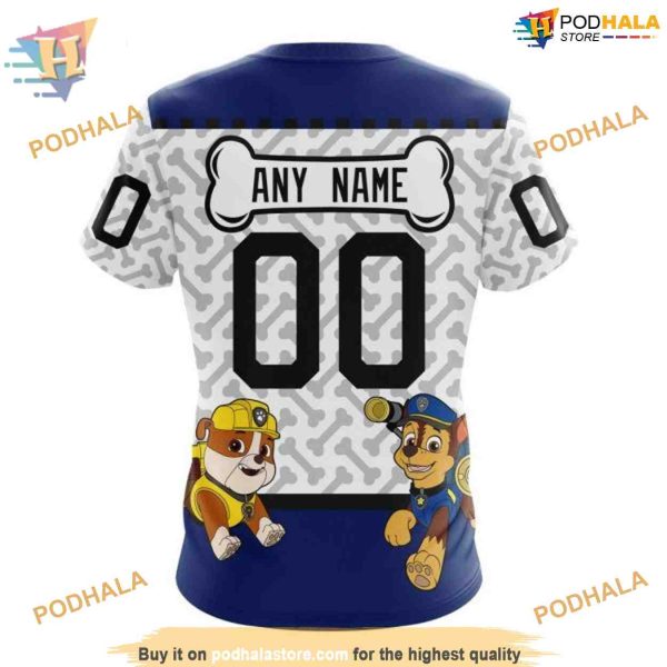 Custom PawPatrol Design NHL Tampa Bay Lightning Hoodie 3D
