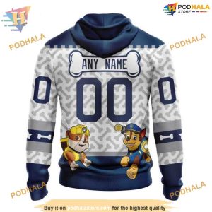 Custom PawPatrol Design NHL Vancouver Canucks Hoodie 3D 2