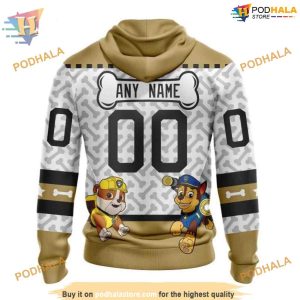 Custom PawPatrol Design NHL Vegas Golden Knights Hoodie 3D Shirt 2
