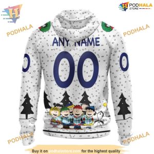 Custom Peanuts Design NHL Tampa Bay Lightning Hoodie 3D 2
