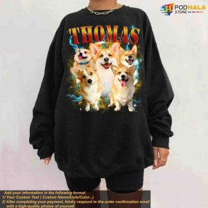 Custom Photo Dog Shirt Custom Pet Shirt Retro 90s Custom Shirt 3