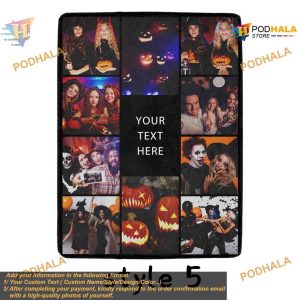 Custom Photo Text Blanket for Adults and Kids Personalized Flannels 7