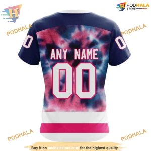 Custom Pink October Fight Breast Cancer NHL Tampa Bay Lightning Hoodie 3D 4