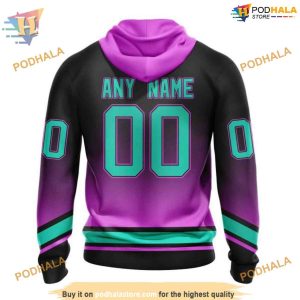 Custom Retro Gradient Design NHL Florida Panthers Hoodie 3D Sweatshirt 2