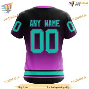 Custom Retro Gradient Design NHL Florida Panthers Hoodie 3D Sweatshirt 4