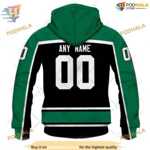 Custom Reverse Retro 2023 Style NHL Dallas Stars Hoodie 3D Shirt 3