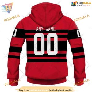 Custom Reverse Retro 2023 Style NHL Detroit Red Wings Hoodie 3D 3