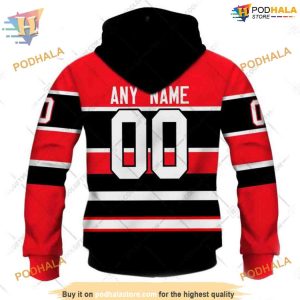 Custom Reverse Retro 2223 Style NHL Chicago Blackhawks Hoodie 3D 3