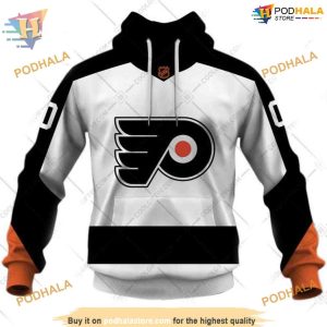 Custom Reverse Retro 2223 Style NHL Philadelphia Flyers Hoodie 3D 1