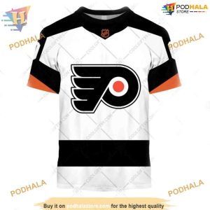 Custom Reverse Retro 2223 Style NHL Philadelphia Flyers Hoodie 3D 2