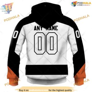 Custom Reverse Retro 2223 Style NHL Philadelphia Flyers Hoodie 3D 3