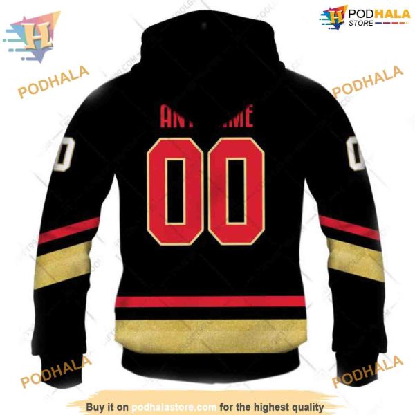 Custom Reverse Retro 2223 Style NHL Vegas Golden Knights Hoodie 3D Shirt