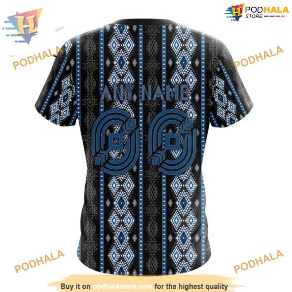 Custom Skull Native Design NHL Colorado Avalanche Hoodie 3D Sweatshirt