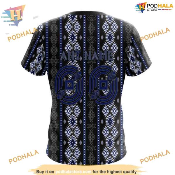 Custom Skull Native Design NHL Tampa Bay Lightning Hoodie 3D