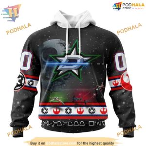 Custom Star Wars Design NHL Dallas Stars Hoodie 3D Shirt 1