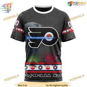 Custom Star Wars Design NHL Philadelphia Flyers Hoodie 3D 3