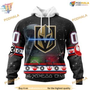 Custom Star Wars Design NHL Vegas Golden Knights Hoodie 3D Shirt 1