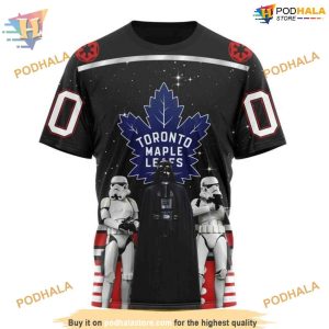 Custom Star Wars Tribute May 4th NHL Toronto Maple Leafs Hoodie 3D Apparel 3