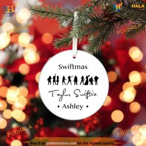 Custom Taylor Swiftmas Ornament Personalized Swiftie Decor Eras Tour Gift 2