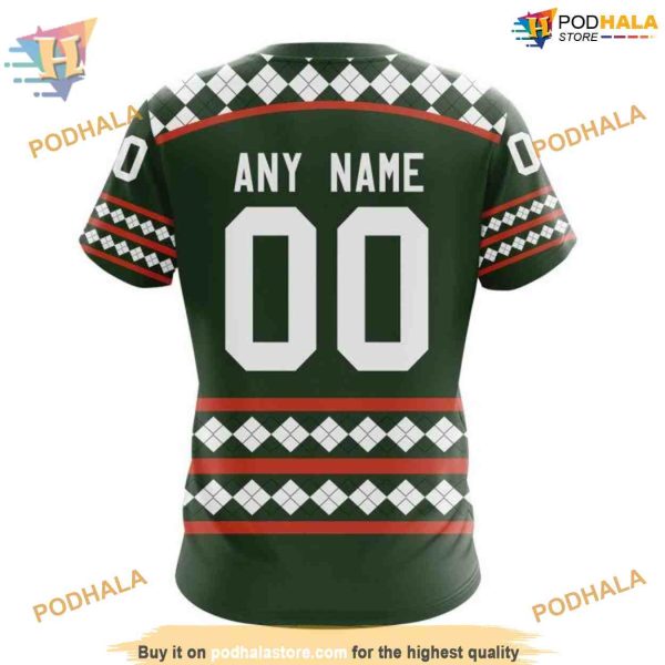 Custom Unisex Kits Hockey Celebrate St Patrick’s Day NHL Carolina Hurricanes Hoodie 3D