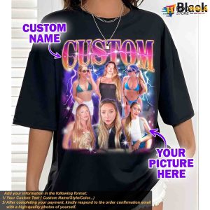 Custom Vintage Bootleg Sweatshirt Personalized Christmas Rap T Shirt 2