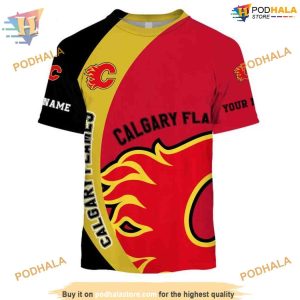 Custom You Laugh I Laugh You Cry I Cry NHL Calgary Flames Hoodie 3D 2